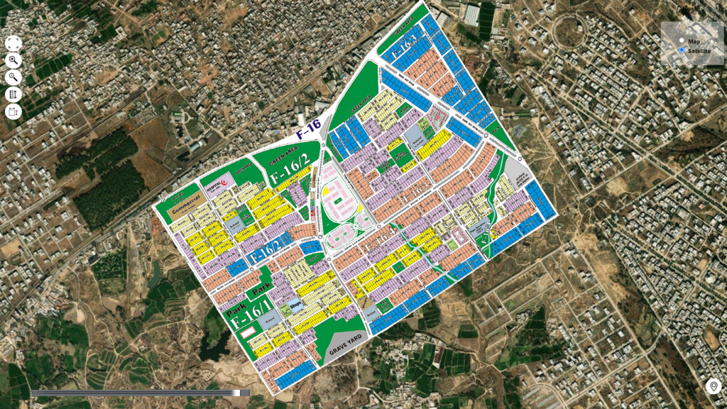 F-16-Islamabad-Map